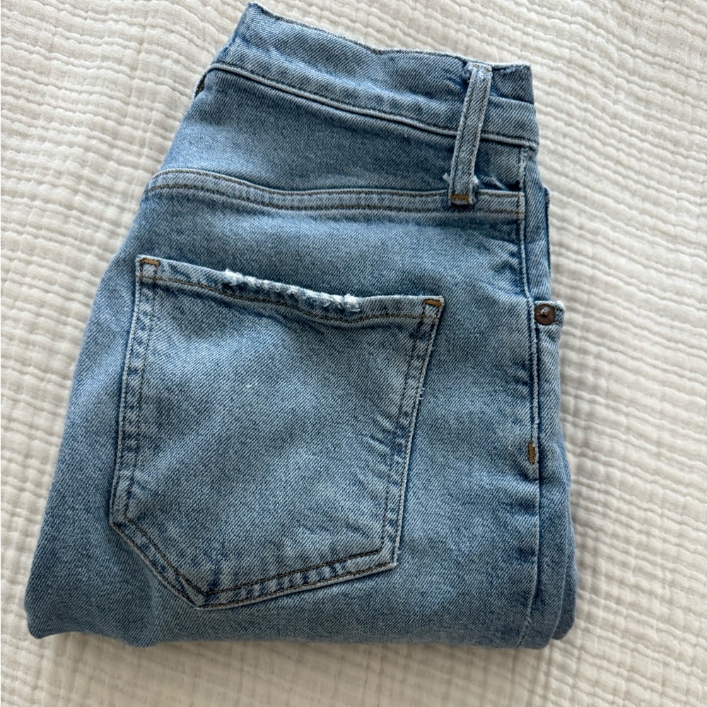 Agolde Riley crop size 23 in shiver